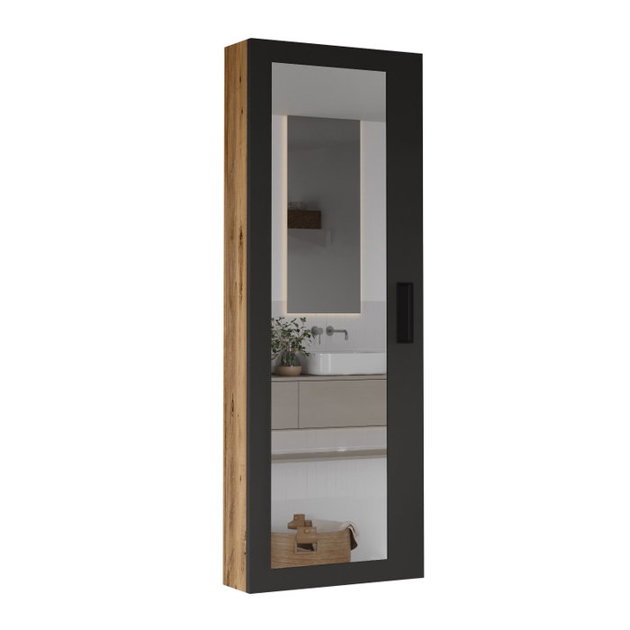 Hanah Home Estantería de Baño Pino Atlantik y Antracita Hanah Home Estantería de Baño Pino Atlantik y Antracita